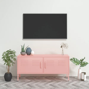 Meuble Tv 105X35X50 Cm Acier