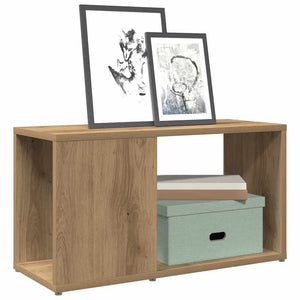 Meuble Tv Bois D'ingénierie Chêne Artisanal