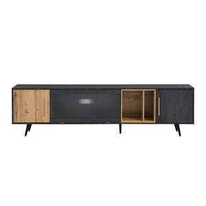 Meuble TV VOGA en Bois et Métal 200 cm