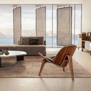 Fauteuil Design de Style Shell : Élégance Contemporaine pour Votre Salon