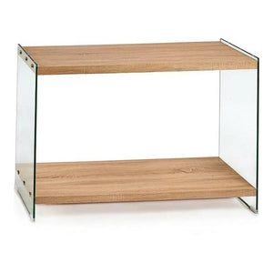 Meuble d'entré verre et bois - Meuble & déco BB'art