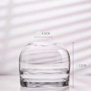 Vase en Verre Transparent: Chic, Moderne et Tendance! - Vase