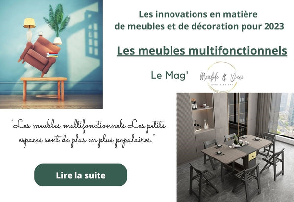 Les meubles multifonctionnels - BB'art meuble & déco