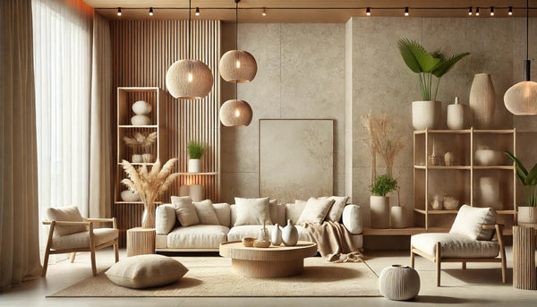 Tendances déco 2025 : Matériaux Naturels - BB'art meuble & déco