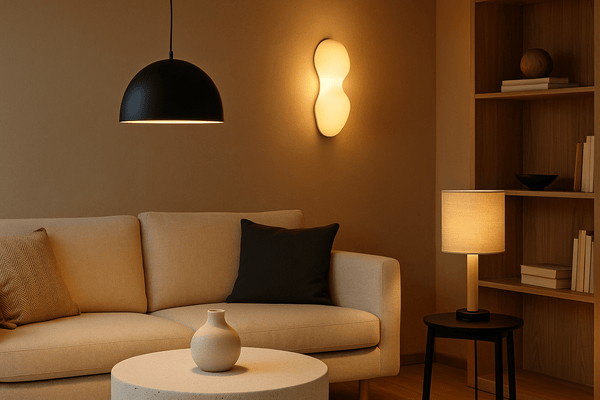 Éclairage d’ambiance : comment bien choisir vos luminaires pour un salon cosy - BB'art meuble & déco