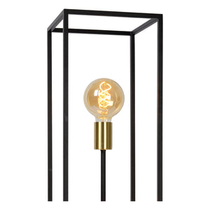 Lampadaire industriel noir 3 lumières Lucide