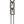 Lampadaire graphique noir 3 lumières Lucide