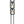 Lampadaire graphique noir 3 lumières Lucide