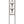 Lampadaire métal noir design contemporain Lucide