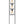 Lampadaire métal noir design contemporain Lucide