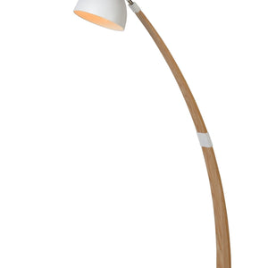 Lampadaire liseuse design noir Lucide