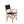 Chaise Marion - Editors 2 - pack - Nature / Black - Acacia - Chaises de cuisine et de salle à manger