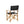 Chaise Marion - Editors 2 - pack - Nature / Black - Acacia - Chaises de cuisine et de salle à manger