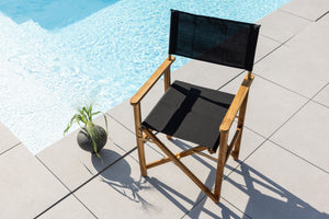 Chaise Marion - Editors 2 - pack - Nature / Black - Acacia - Chaises de cuisine et de salle à manger