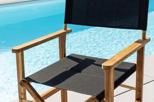 Chaise Marion - Editors 2 - pack - Nature / Black - Acacia - Chaises de cuisine et de salle à manger