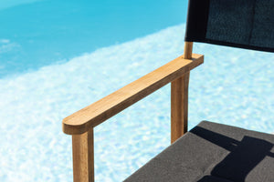 Chaise Marion - Editors 2 - pack - Nature / Black - Acacia - Chaises de cuisine et de salle à manger