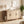 Buffet salon, meuble de rangement ovale avec 6 portes et 2 étagères réglables, 147x40x76cm, chêne