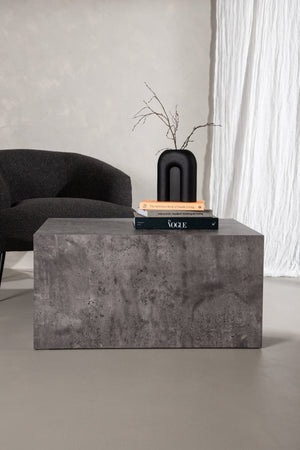 Table basse York 80 x 60 cm en situation dans un intérieur