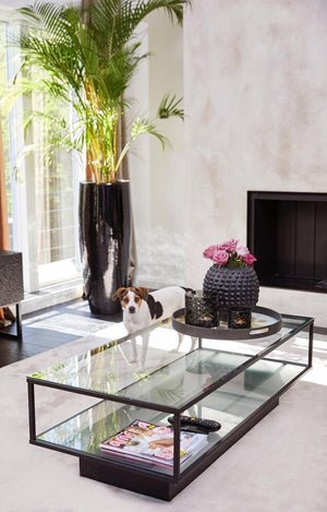 Table basse Maglehem 130 cm en situation
