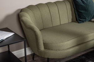 Calais 3-Seat Sofa Green