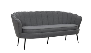 Calais 3-Seat Sofa Grey