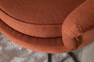 Calais 3-Seat Sofa Red