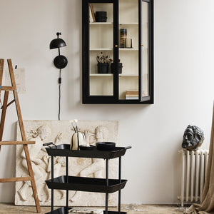 AURA wall lamp - black