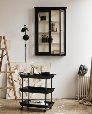 AURA wall lamp - black