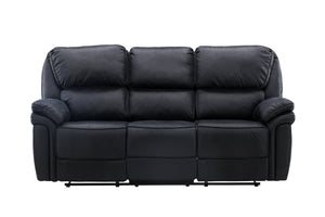 Saranda Recliner Sofa Black