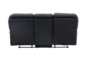 Saranda Recliner Sofa Black