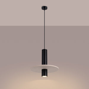Suspension PELTA Beige / Noir vue 4