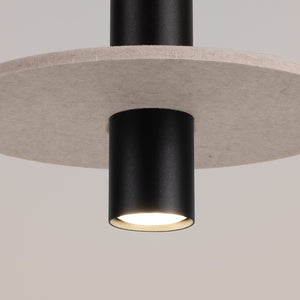 Suspension PELTA Beige / Noir vue 6