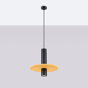 Suspension PELTA Jaune / Noir vue 3