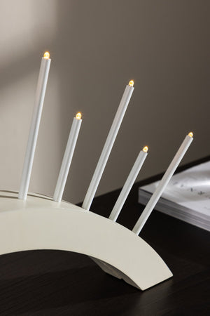 Chandelier de l'Avent Björnrike 55 cm en ambiance