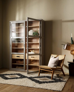 VIVA cabinet , 2 doors - grey