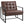 Fauteuil Chesterfield relax capitonné de salon - Fauteuil