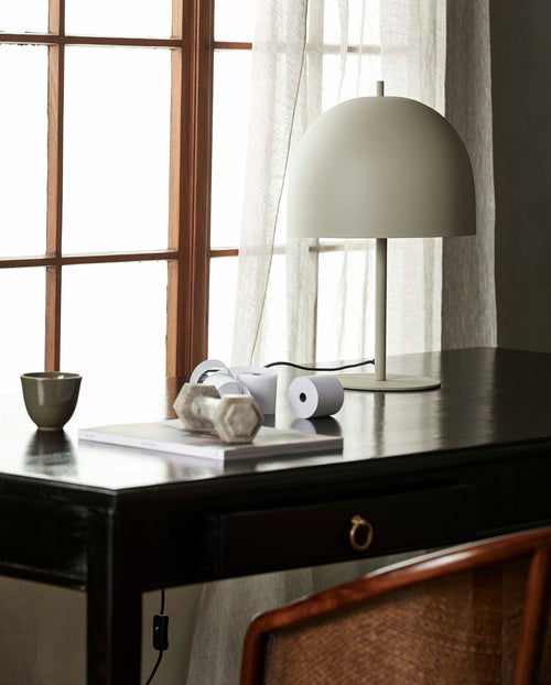 Lampe GLOW : élégance en beige mat