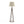 Lampadaire Kona bois et lin naturel
