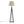 Lampadaire Kona bois et lin naturel