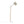 Lampadaire Dennis Bois Blanc - Abat - jour Lin - Lampadaire