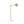 Lampadaire Dennis bois beige et lin naturel - 
