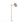 Lampadaire Dennis bois beige et lin naturel - 
