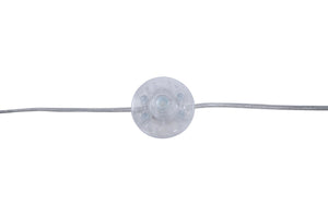 Lampadaire Dennis bois beige et lin naturel - 