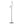 Marsan Floor Lamp - Black / White glass - Lampadaire