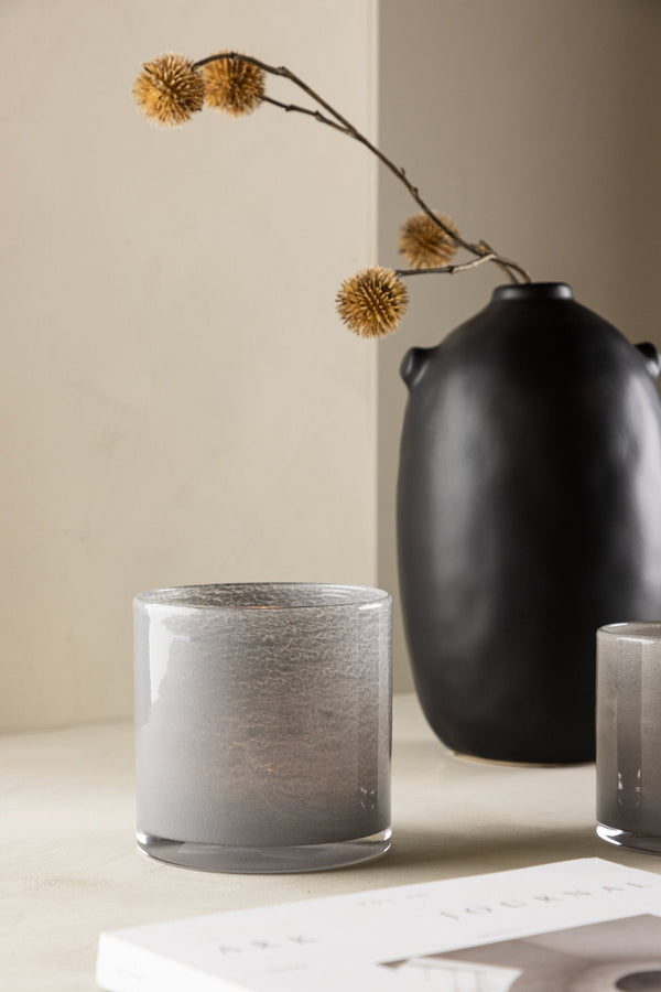 Lanterne Glora 12 cm — gris clair