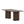 Table basse OLIVIA moka, de profil