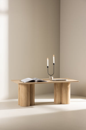 Table basse OLIVIA en ambiance, vue d'ensemble