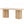 Table basse OLIVIA naturel, de trois quarts