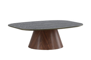 Table basse LANZO vert profond en situation
