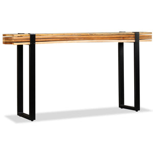 console Bois de récupération massif réglable